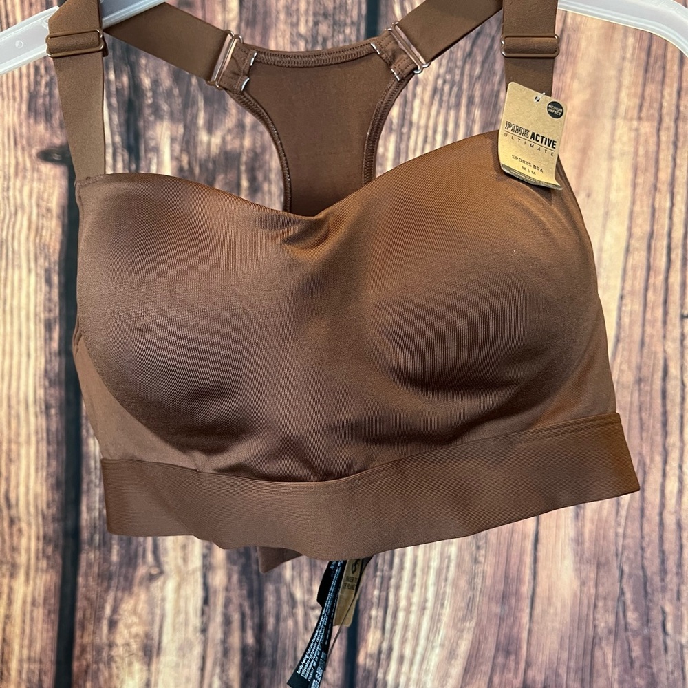 Brown Sports Bra